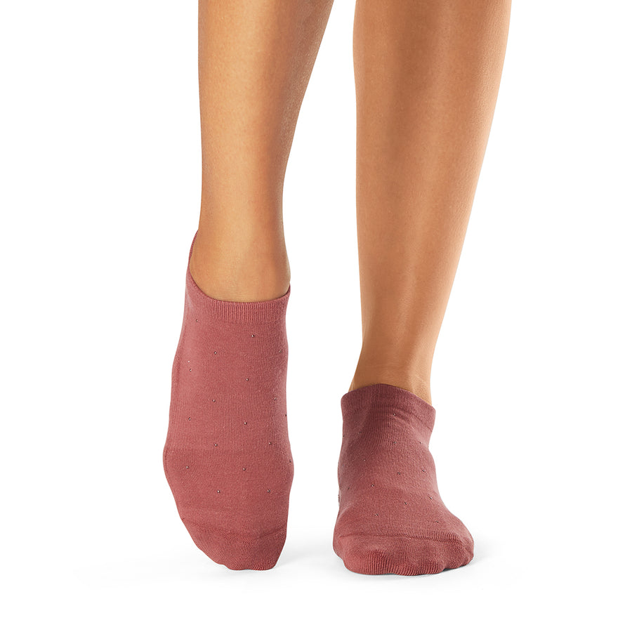 Tavi Chloe Grip Socks Size Small Black Ebony