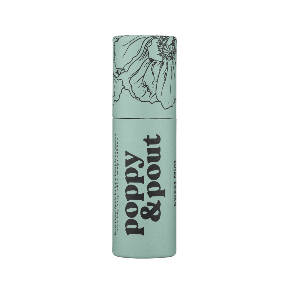 Poppy and Pout - Lip Balm -  Sweet Mint