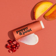 Poppy and Pout - Lip Balm -  Pomegranate Peach - Pilates Plus La Jolla - OHEY Boutique