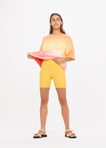 The Upside - Sundial Spin Short - Marigold - Pilates Plus La Jolla - OHEY Boutique