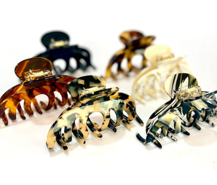 Ficcare - Anne Acetate Medium Jaw - Ivory Tokyo - Pilates Plus La Jolla - OHEY Boutique