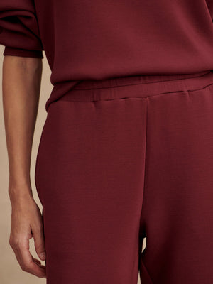 Varley - The Slim Cuff Pant 27.5 - New Maroon