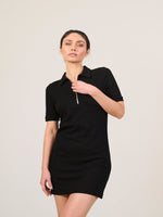 Lune Active - Forest Polo Dress - Black