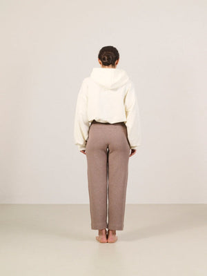 
            
                Load image into Gallery viewer, Lune Active - Olly High-Waisted Knit Pants - Fossil - Pilates Plus La Jolla - OHEY Boutique
            
        