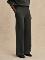 Varley - The Wide Leg Pant 32 - Olive Marl - Pilates Plus La Jolla - OHEY Boutique