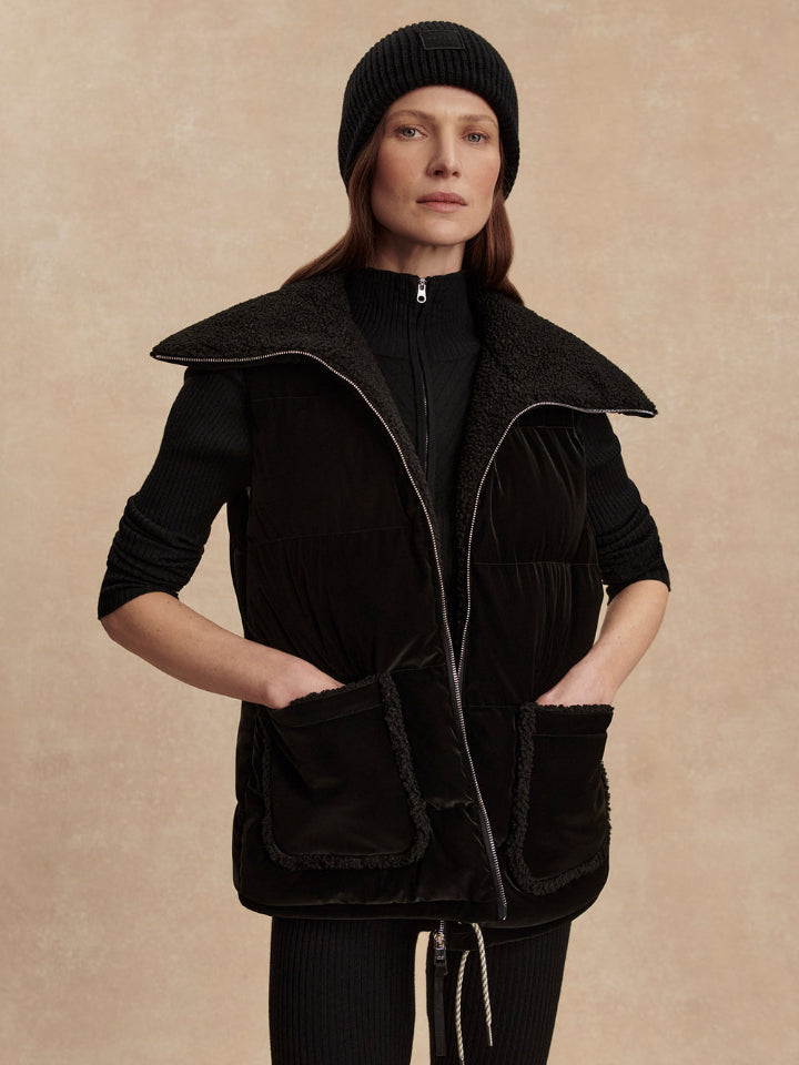 Varley - Evie Puffer Gilet - Black