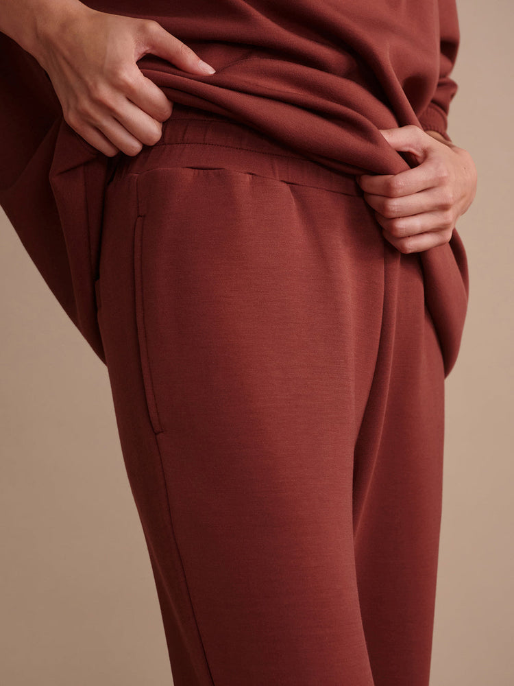 Varley - The Slim Cuff Pant 27.5 - Cinnamon - Pilates Plus La Jolla - OHEY Boutique