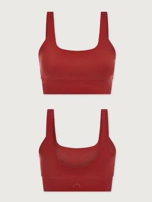Varley - Freesoft Cori Bra - Lava Falls - Pilates Plus La Jolla - OHEY Boutique