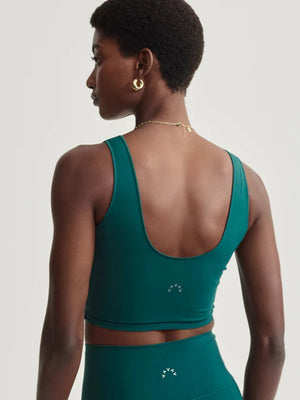 Varley - Shape Dayton Bra - Conifer - Pilates Plus La Jolla - OHEY Boutique