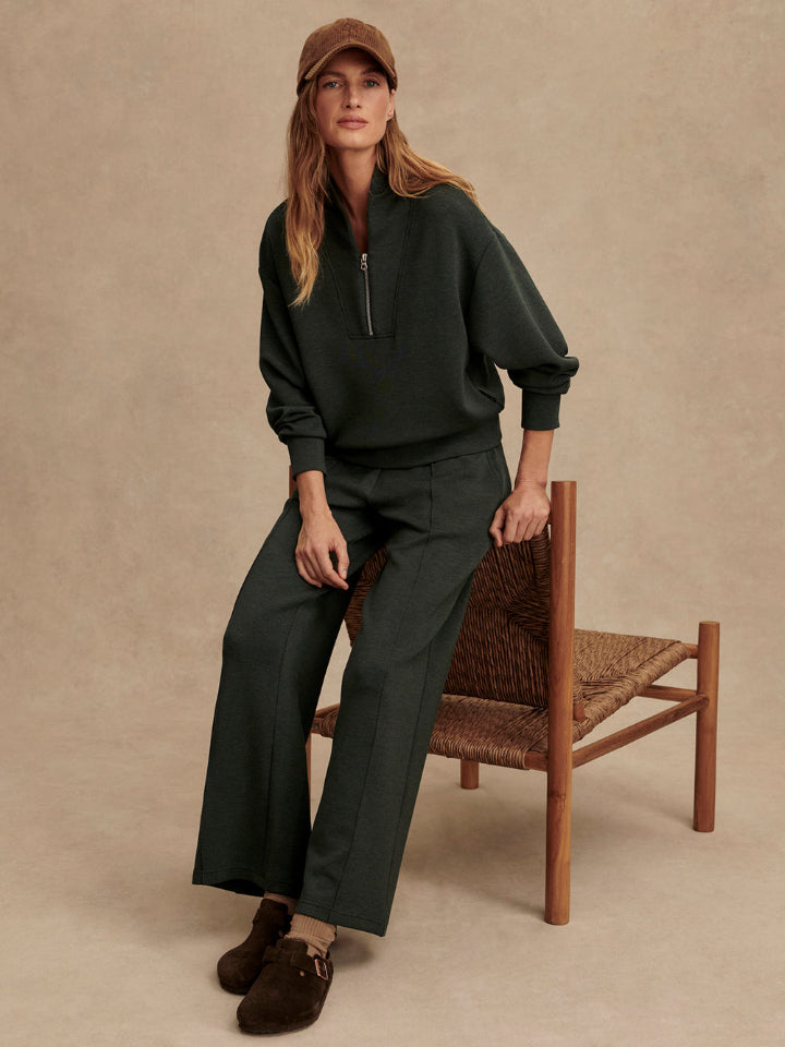 Varley - Davidson Sweat - Olive Marl