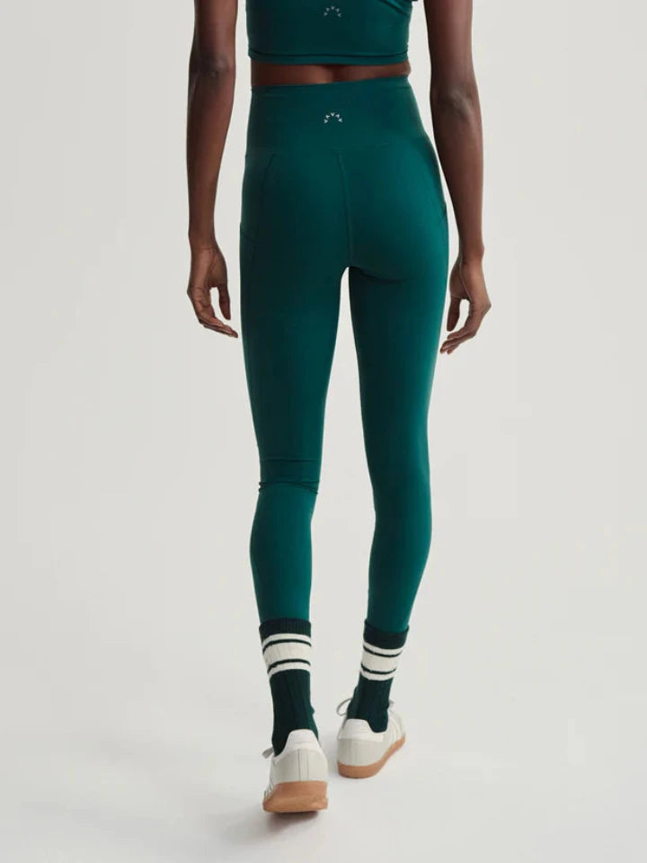 Varley - Shape High Pocket Legging 25 - Conifer - Pilates Plus La Jolla - OHEY Boutique