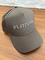 Platform - PLATFORM Canvas Trucker Hat Puff - Brown