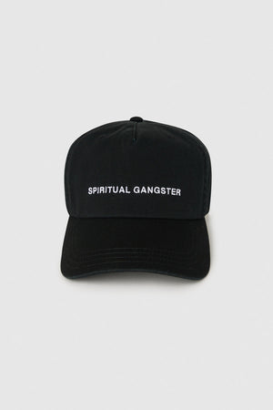 Spiritual Gangster - SG Canvas Dad Hat - Black - Pilates Plus La Jolla - OHEY Boutique
