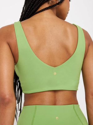 Spiritual Gangster - Harlow Crop Tank - Cactus