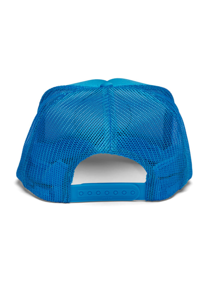 Friday Feelin' - Rays Of Happy Trucker Hat - Blue - Pilates Plus La Jolla - OHEY Boutique