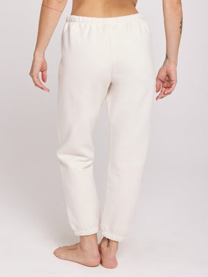 Spiritual Gangster - Yin Yang Malibu Sweatpant - White Sand - Pilates Plus La Jolla - OHEY Boutique