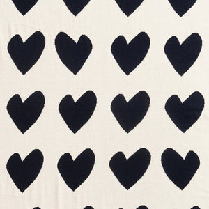 Kerri Rosenthal - Imperfect Heart Blanket - Indigo - Pilates Plus La Jolla - OHEY Boutique