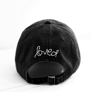 Kerri Rosenthal - KR Imperfect Heart Hat - Black - Pilates Plus La Jolla - OHEY Boutique