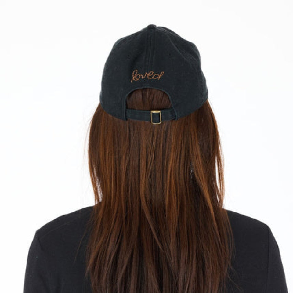 Kerri Rosenthal - KR Imperfect Heart Hat - Black/Brown