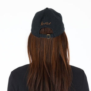 Kerri Rosenthal - KR Imperfect Heart Hat - Black/Brown
