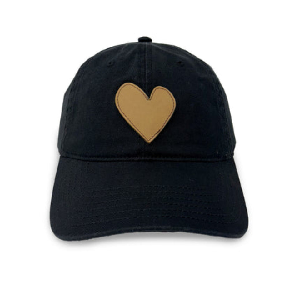 Kerri Rosenthal - KR Imperfect Heart Hat - Black/Brown