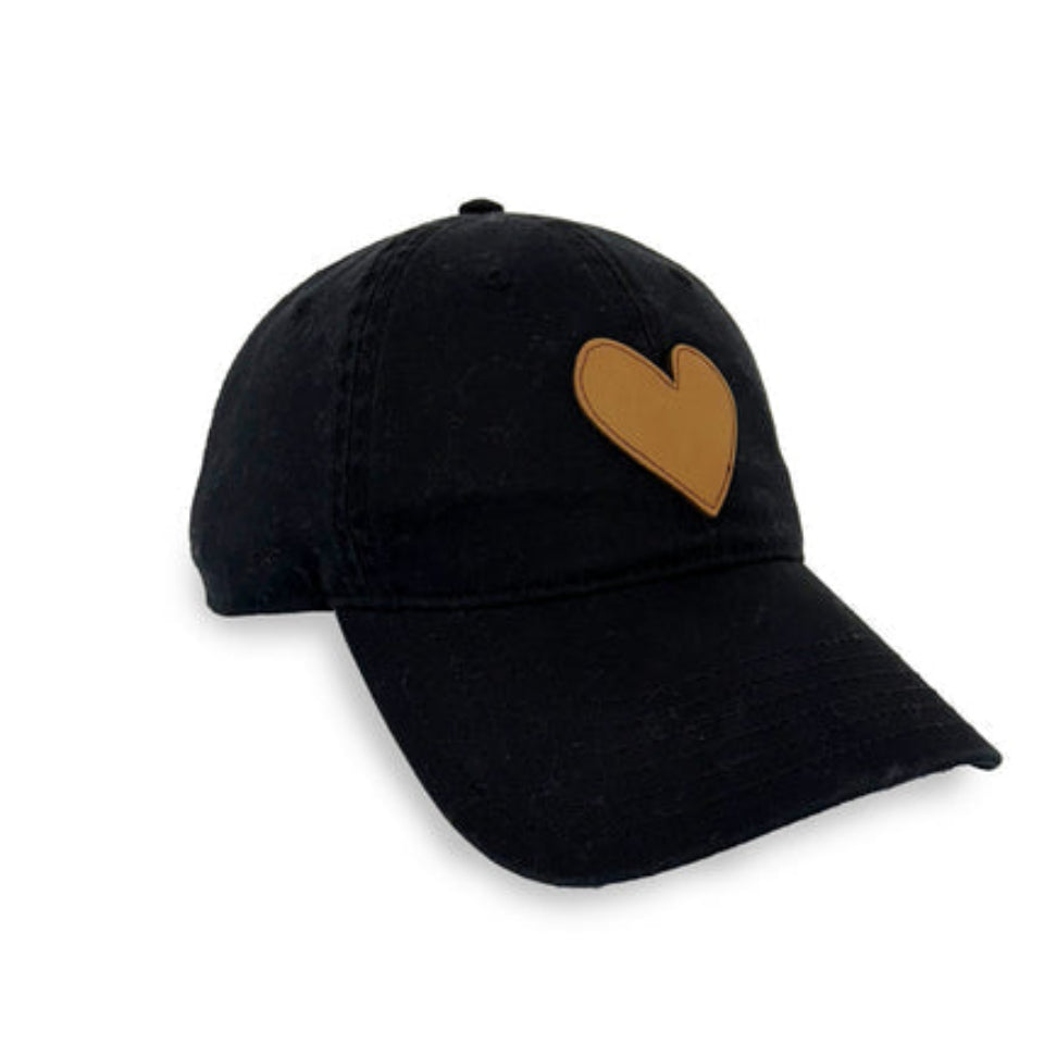 Kerri Rosenthal - KR Imperfect Heart Hat - Black/Brown