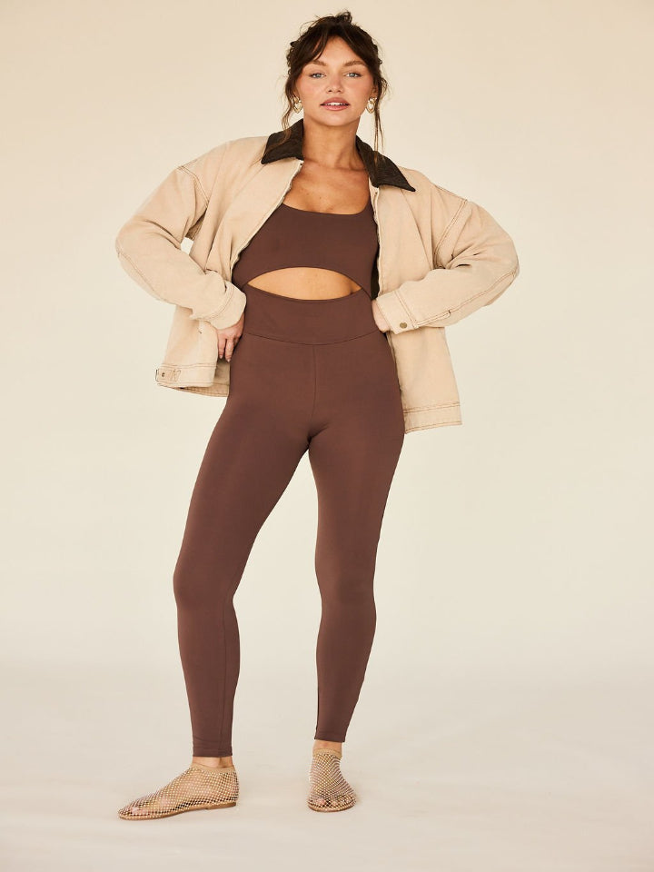 Strut This - Miller Jumpsuit - Coco - Pilates Plus La Jolla - OHEY Boutique