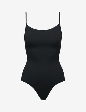 Commando - Neoprene Cami Bodysuit - Black - Pilates Plus La Jolla - OHEY Boutique