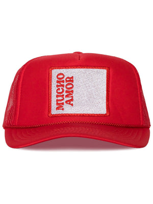 Friday Feelin' - Mucho Amor Trucker Hat - Red