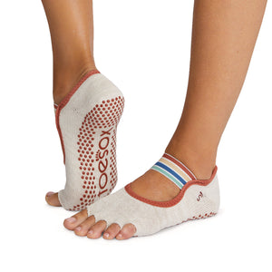 
            
                Load image into Gallery viewer, ToeSox - Half Toe Mia Grip Socks - various colors - Pilates Plus La Jolla - OHEY Boutique
            
        