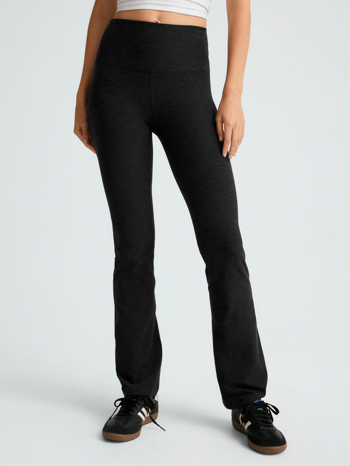 Beyond Yoga - Spacedye Practice Bootcut Pant - Darkest Night - Pilates Plus La Jolla - OHEY Boutique