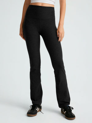 Beyond Yoga - Spacedye Practice Bootcut Pant - Darkest Night