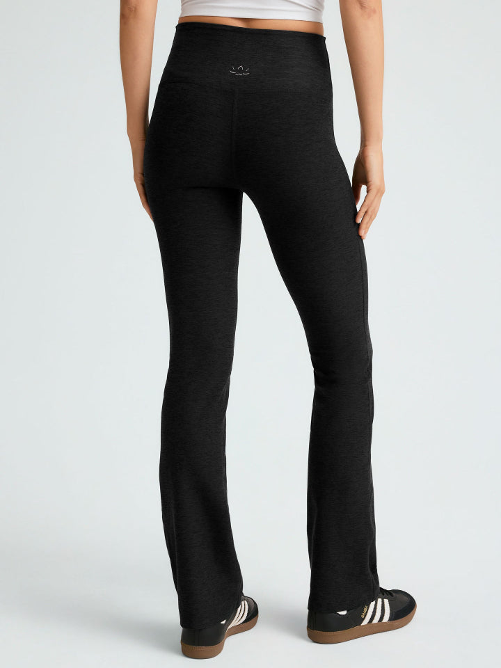 Beyond Yoga - Spacedye Practice Bootcut Pant - Darkest Night