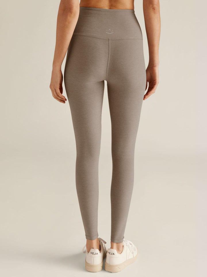 Beyond Yoga - Spacedye Caught In The Midi HW Legging - Birch Heather