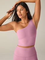 Beyond Yoga - Spacedye The Bold Shoulder - Pink Haze Heather