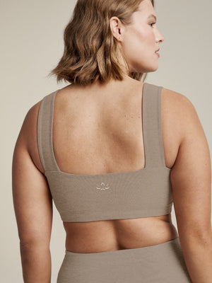 The Sweetheart Yoga Bra: Sheer Mesh Ruched Sports Bra– MomQueenBoutique