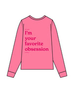 Platform - "Favorite Obsession" Midweight Long Sleeve - Pink