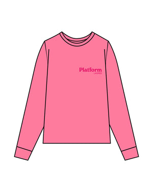 Platform - "Favorite Obsession" Midweight Long Sleeve - Pink
