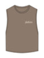 Platform - The Crop Muscle Tank - Cacao
