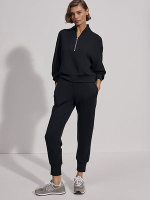 
            
                Load image into Gallery viewer, Varley - The Slim Cuff Pant 27 .5 - Black - Pilates Plus La Jolla - OHEY Boutique
            
        