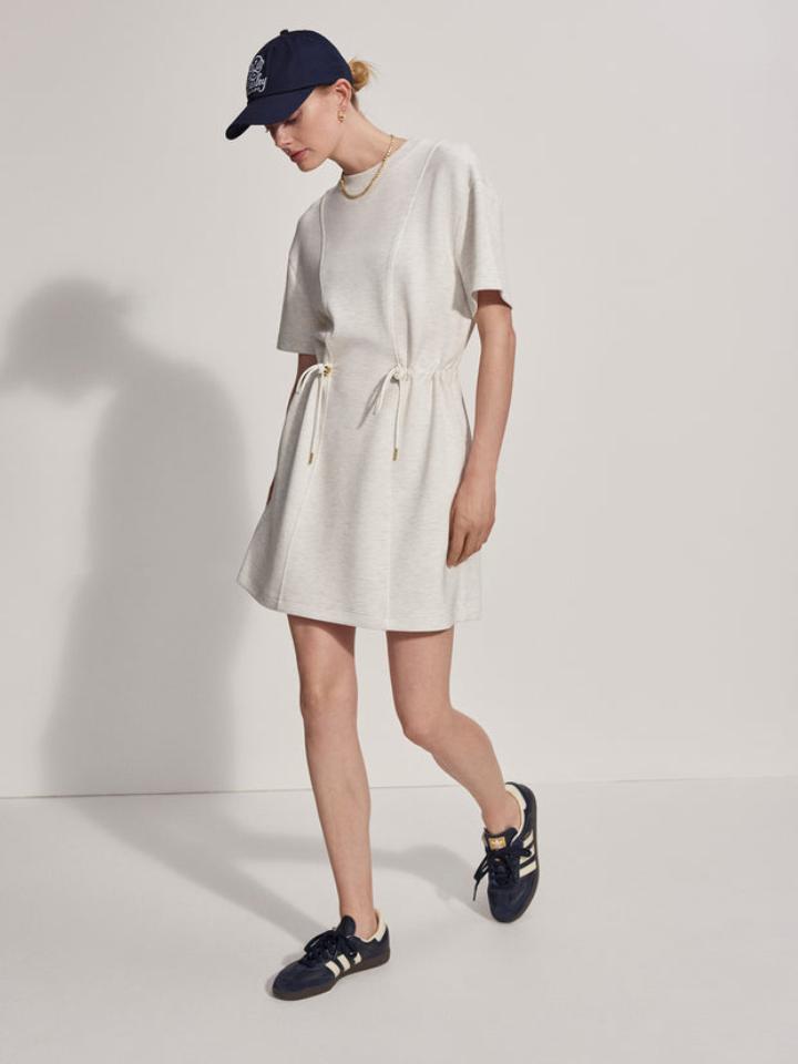 Varley - Maple Dress - Ivory Marl