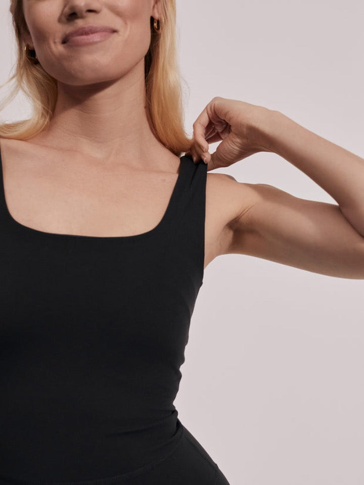 Varley - Let's Move Bates All In One 4 - Black - Pilates Plus La Jolla - OHEY Boutique