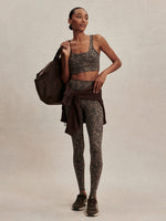 Varley - Freesoft Cori Bra - Brown Contrast Cheetah
