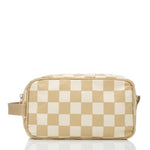 Aloha - Checkmate Dopp Kit - Creme/Dune