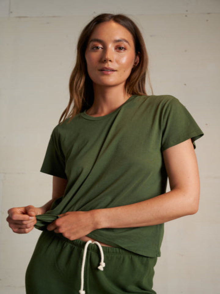 perfectwhitetee - Harley Tee - Fern Green