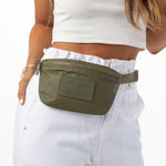 Aloha - Monochrome Mini Hip Bag - Olive