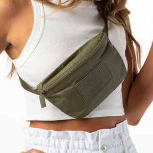 Aloha - Monochrome Mini Hip Bag - Olive