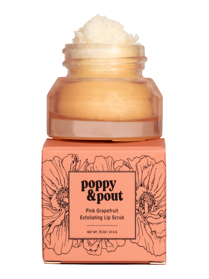 Poppy and Pout - Lip Scrub - Pink Grapefruit