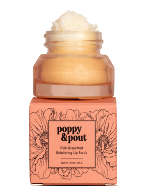 Poppy and Pout - Lip Scrub - Pink Grapefruit