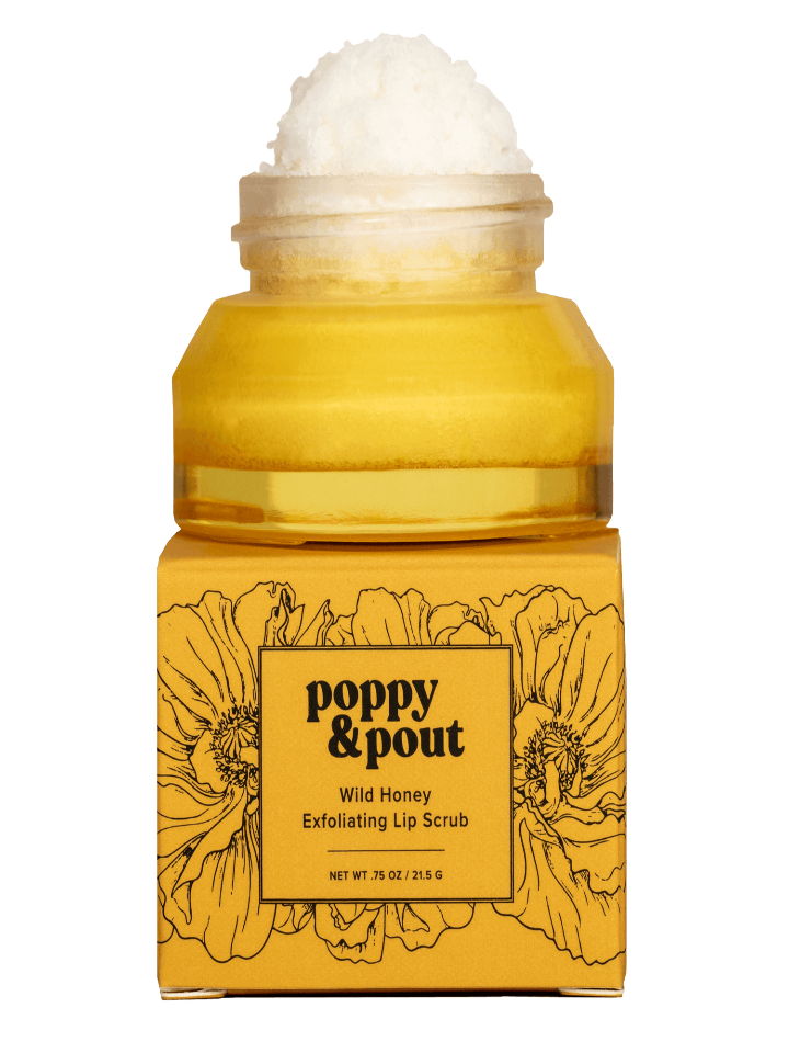 Poppy and Pout - Lip Scrub - Wild Honey - Pilates Plus La Jolla - OHEY Boutique